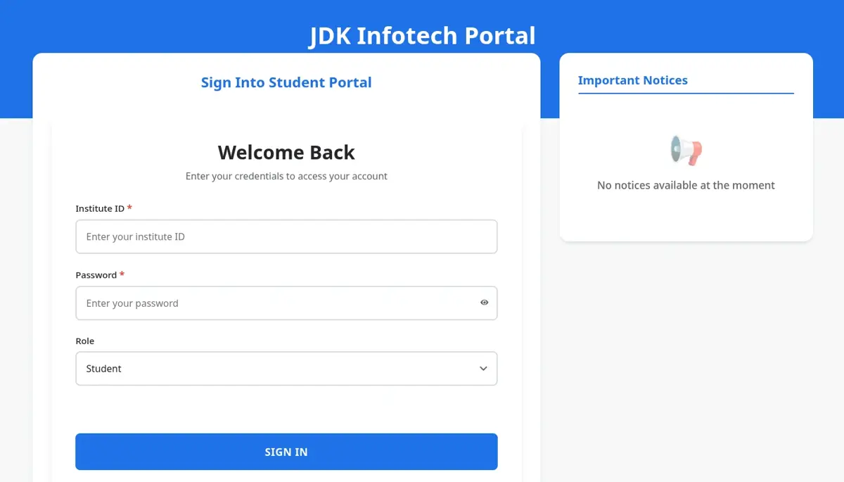 JDK Infotech Institute
